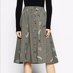 Zara Basic Midi skirt